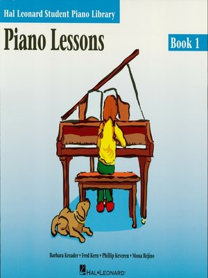 cover image of Piano Lessons--Book 1 (Music Instruction)